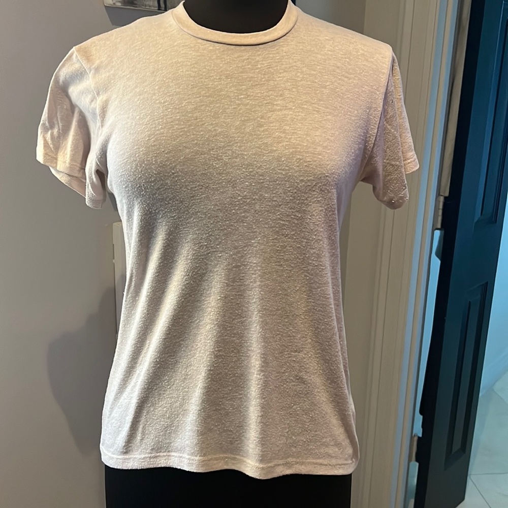 David Lerner Basic Cream Top - image 1